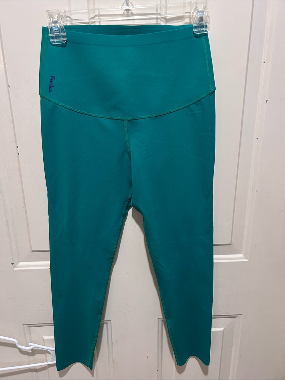 - Fanka Body Sculpt Leggings - L / Green - Picture 9 of 9